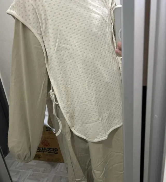 사이즈 넉넉하고 보들보들해서 좋아요! 남편 오면 남편도 한 번 입혀봐야겠어요. ㅎㅎ 