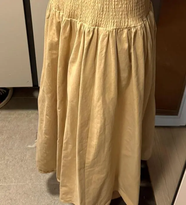 길이가 생각보다 길고 통이 넓은 편이에요! 만삭 고려하면 괜찮지만 아직까지 허리가 좀