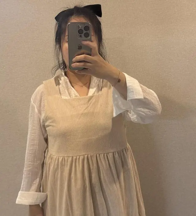 중기인데 배가 나와서 외출용으로 구매했는데 생각보다 원단 얇아서 한겨울까진 못입을