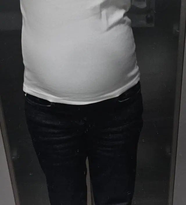 164cm, 26주차에요.
