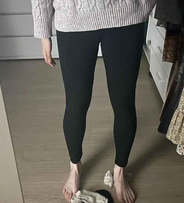 167, 58 / 레깅스 길다는 말이 있어서 짧은거 하나 긴거 하나 했는데, 167 키에 키작맘