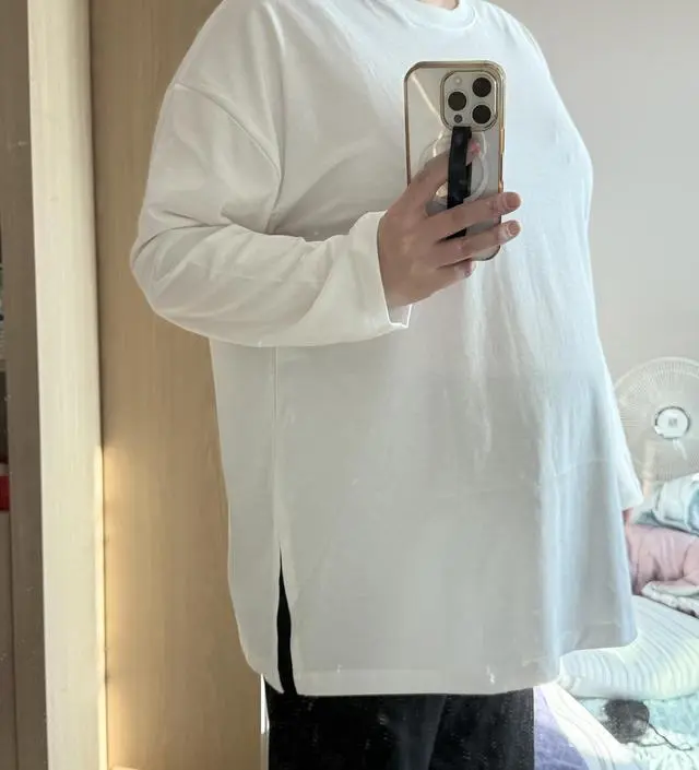 만삭에 편안하게 이너로 입을만한 티로 너무 좋아요!
