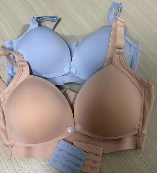원래 입던 속옷들을 후크연장해서 입었었는데 최근 그것마저 불편해지고있어서 수유할 