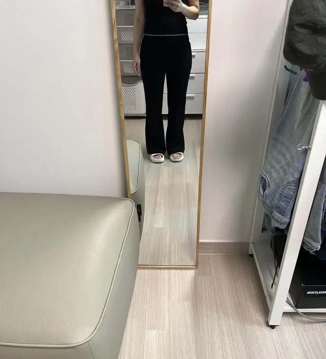 18주 키 154에 54kg인데 길이감 적당하고 사이즈 잘 맞아요