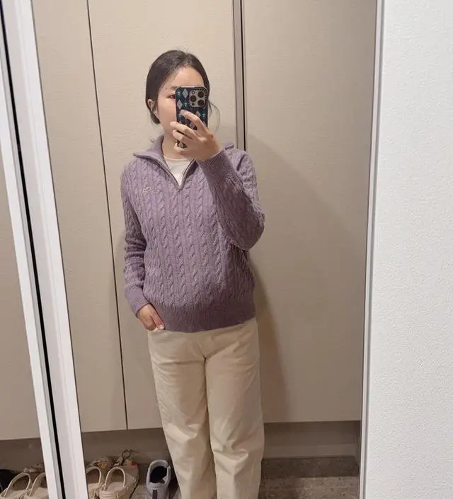 기모가 아니어서 과연 따뜻할까했는데 발열소재라 진짜 따뜻하네요ㅎㅎ 그런데 바지부분