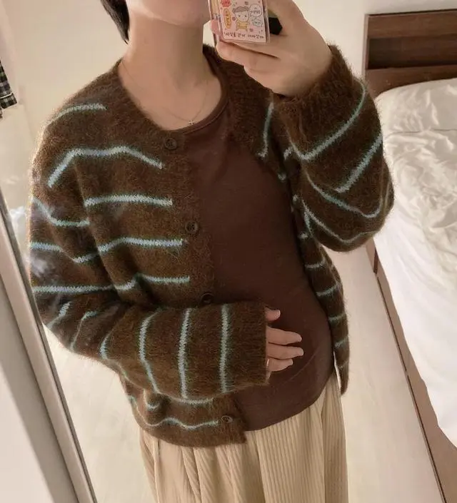 이 가디건 너~무 너무 예뻐요! 
