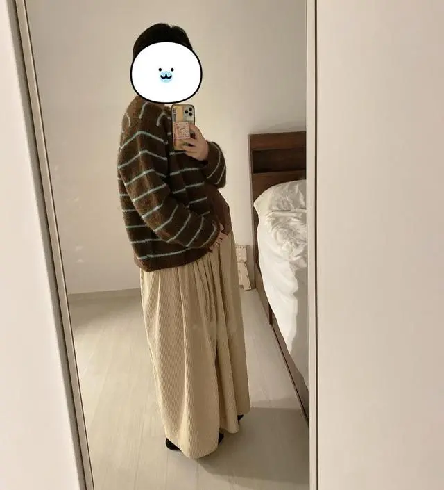 키 157cm, 31주 되는 임산부예요:) 
