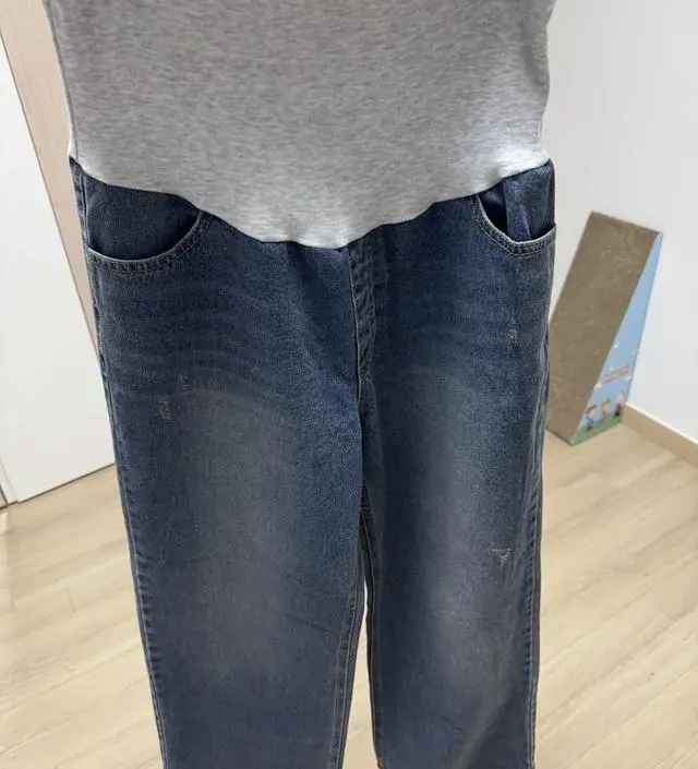 너무편하고 예뻐요 임신하고 바지맞는게 없어서 슬펐는데 이제 입을수있어서 행복합니당