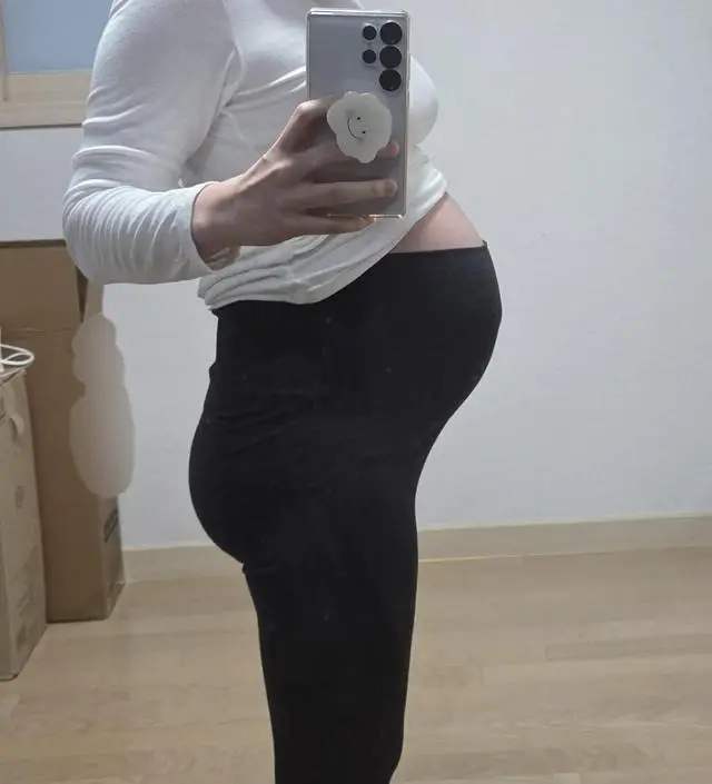 36주차/키 161cm/체중 65kg
