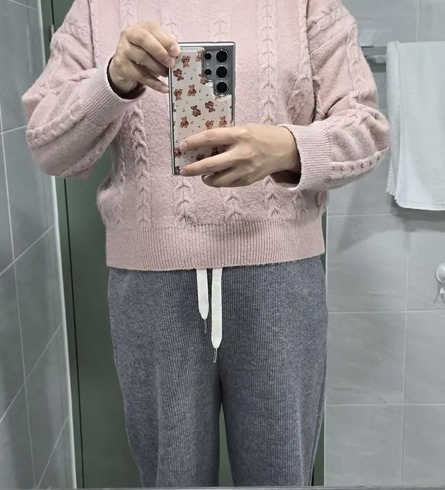 스토퍼로 조절할 수 있는 스타일이라 너무 마음에 들어요
