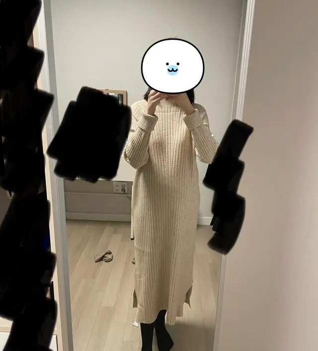 리뷰 많이 찾아보고 구매했는데 소재 부드러워 만족하고 따듯하게 입을 것 같아요