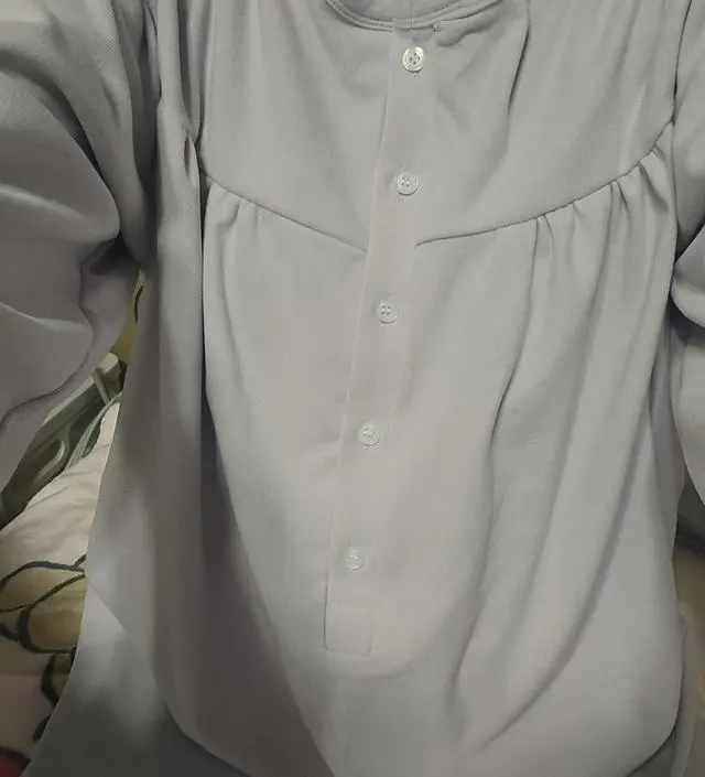 스카이색상만있어서 샀는데 입어보니
