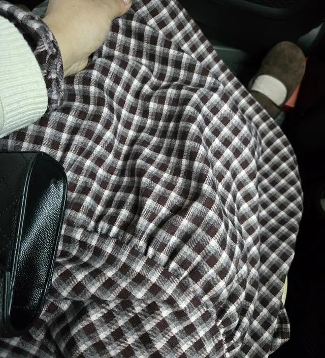 따뜨 핑크체크 원피스
