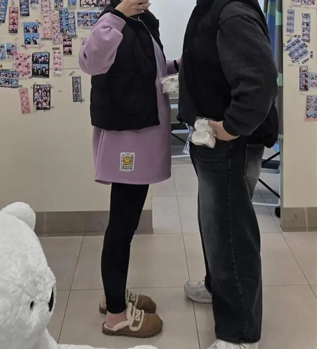 전에 얇은 레깅스를 소임에서 사서 잘 입고 다녔는데
