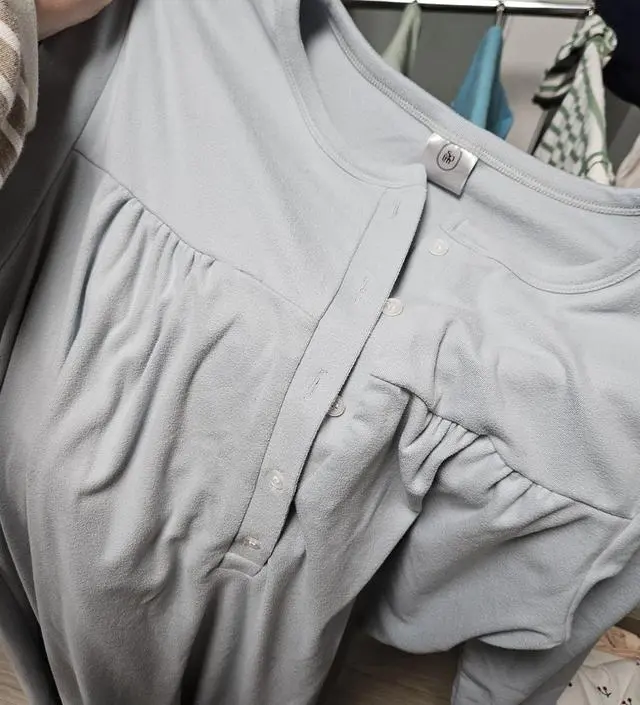 겨울 수유잠옷으로 굉장히 부드럽고 따뜻해요
