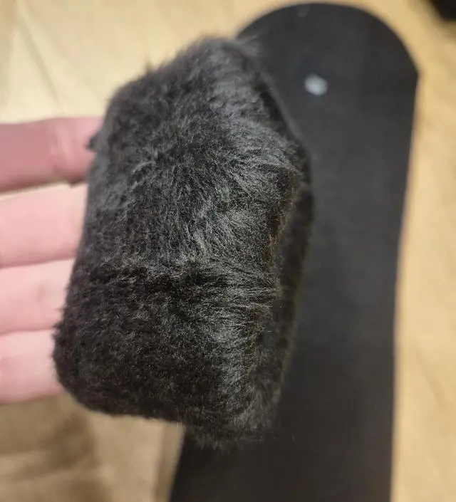 보들보들 따수워요.
