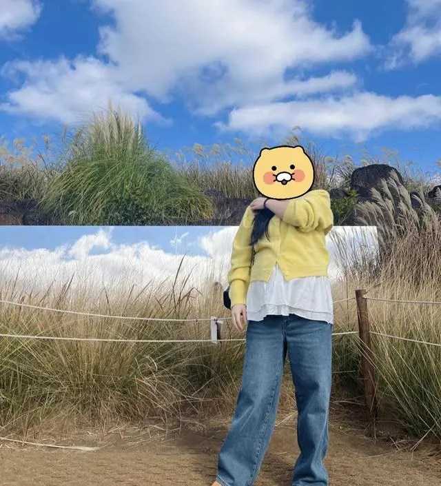 임산부가 청바지를 입는다? 가능합니당
